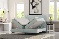 Łóżko kontynentalne z pojemnikami Palawio - 180x200 łóżko do sypialni z pojemnikami 