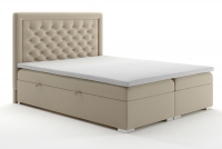 Łóżko kontynentalne z pojemnikami Ofelia 180x200 łóżko 180x200