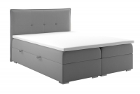 Łóżko kontynentalne z pojemnikami Ethan - 160x200 łóżko z materacem 