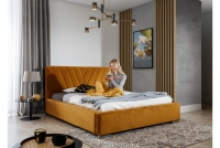 Łóżko sypialniane z pojemnikiem Catalia - 180x200 Łóżko do nowoczesnej sypialni 180x200 