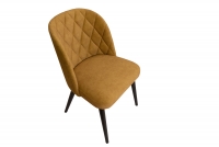 Krzesło drewniane Azarro z tapicerowanym siedziskiem krzesło tapicerowane