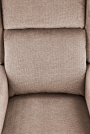 AGUSTIN M fotel rozkładany z funkcją masażu beżowy  agustin m fotel rozkładany z funkcją masażu beżowy 