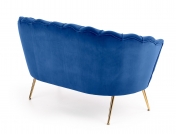 AMORINITO XL fotel wypoczynkowy granatowy / złoty amorinito xl fotel wypoczynkowy granatowy / złoty