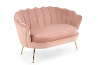 AMORINITO XL fotel wypoczynkowy jasny różowy / złoty AMORINITO XL fotel wypoczynkowy jasny różowy / złoty