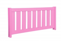Barierka do łóżeczek pionowa barierka różowa
