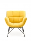 BELTON fotel wypoczynkowy żółty belton fotel wypoczynkowy żółty