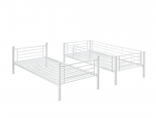 BUNKY łóżko piętrowe / opcja dwóch łóżek pojedynczych 90, biały bunky łóżko piętrowe / opcja dwóch łóżek pojedynczych 90, biały