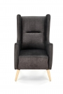 CHESTER 2 fotel wypoczynkowy antracytowy (tkanina 17. Charcoal) chester 2 fotel wypoczynkowy antracytowy (tkanina 17. charcoal)