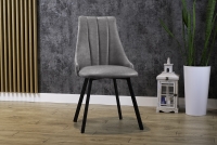 Krzesło tapicerowane Empoli 2 Metal krzesło na metalowych nogach