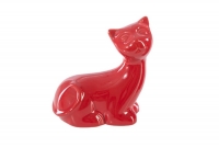 Figurka dekoracyjna IVO 03 Czerwony figurka kotek