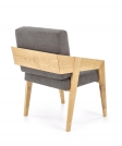 Fotel drewniany Freedom - dąb naturalny / popiel fotel drewniany freedom - dąb naturalny / popiel