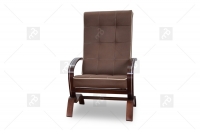 Fotel wypoczynkowy Inka Dubaj fotel brązowy inka