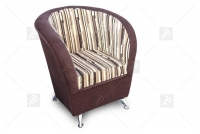 Fotel wypoczynkowy Kubełek fotel z miękkim siedziskiem 