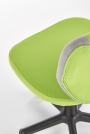 Fotel młodzieżowy Toby - popielaty / zielony fotel młodzieżowy toby - popielaty / zielony