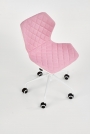Fotel obrotowy Matrix 3 - jasny różowy / biały fotel obrotowy matrix 3 - jasny różowy / biały