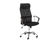 Fotel obrotowy Q-025 - czarny fotel obrotowy q-025 czarny