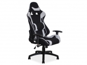 Fotel gamingowy Viper czarno-szary  fotel gamingowy obrotowy 