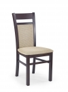 GERARD2 krzesło ciemny orzech / tap: Torent Beige gerard2 krzesło ciemny orzech / tap: torent beige