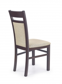 GERARD2 krzesło ciemny orzech / tap: Torent Beige gerard2 krzesło ciemny orzech / tap: torent beige