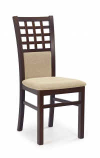 GERARD3 krzesło ciemny orzech / tap: Torent Beige gerard3 krzesło ciemny orzech / tap: torent beige