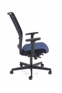GULIETTA fotel gabinetowy, oparcie - siatka, siedzisko - czarny / niebieski - ERF6026 gulietta fotel gabinetowy, oparcie - siatka, siedzisko - czarny / niebieski - erf6026