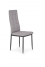 Krzesło tapicerowane K292 na metalowych nogach - popielaty k292 krzesło popielaty
