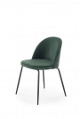 K314 krzesło nogi - czarne, tapicerka - c. zielony k314 krzesło nogi - czarne, tapicerka - c. zielony