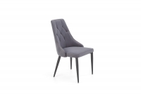 Krzeszło tapicerowane K365 - popiel krzesło popielate