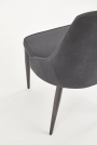 Krzeszło tapicerowane K365 - popiel k365 krzesło popiel