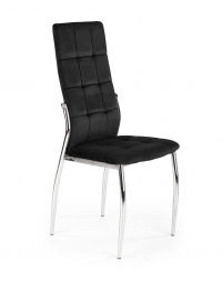 Krzesło tapicerowane K416 - czarny velvet k416 krzesło czarny velvet (1p=4szt)