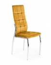 Krzesło tapicerowane K416 - musztardowy velvet k416 krzesło musztardowy velvet (1p=4szt)