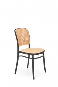 K483 krzesło naturalny/czarny k483 krzesło naturalny/czarny