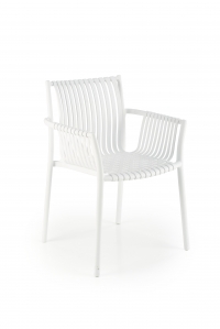 Krzesło z tworzywa sztucznego K492 - biały k492 krzesło biały (1p=4szt)