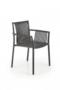 Krzesło z tworzywa sztucznego K492 - czarny k492 krzesło czarny (1p=4szt)