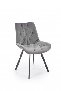 Krzesło tapicerowane K519 - popielaty k519 krzesło popielaty