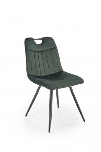 Krzesło tapicerowane K521 - ciemny zielony k521 krzesło ciemny zielony