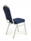 K66S krzesło niebieski, stelaż srebrny k66s krzesło niebieski, stelaż srebrny