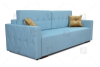 Kanapa nowoczesna Belisa Kanapa niebieska Belisa z poduszkami