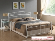 Klasyczne łóżko Siena 140x200 - biały klasyczne łóżko siena 140x200 - biały