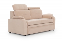 Komplet wypoczynkowy do salonu Amber II - Tkanina  sofa welurowa 