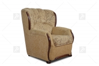 Komplet wypoczynkowy Fryderyk - wersalka, dwa fotele i pufa  Elegancki fotel do salonu