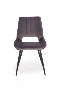 Krzesł tapicerowane K404 - popielaty krzesł tapicerowane k404 - popielaty