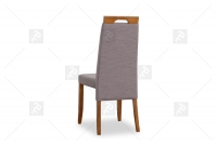 Krzesło do jadalni Arte 2 -  kolorystyka odcieni brązu - Wyprzedaż ekspozycji krzesło w materiale