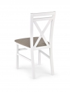 Krzesło do jadalni Dariusz białe/tap. Inari 23 krzesło do jadalni dariusz białe/tap. inari 23