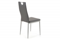Krzesło do jadalni K202 z metalowymi nogami - popiel Krzesło do jadalni K202 z metalowymi nogami - popiel
