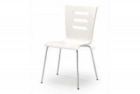 Krzesło K155 z metalowymi nogami - biały Krzesło K155 z metalowymi nogami - biały