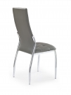 Krzesło tapicerowane K209 - popiel krzesło popielate