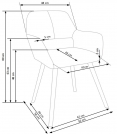 Krzesło K283 - beżowy krzesło k283 - beżowy