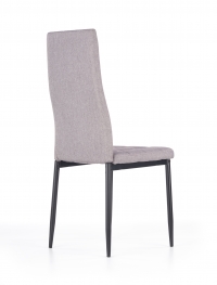 Krzesło tapicerowane K292 na metalowych nogach - popielaty Krzesło tapicerowane K292 na metalowych nogach - popielaty