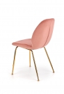 Krzesło K381 - różowy / złoty krzesło k381 - różowy / złoty